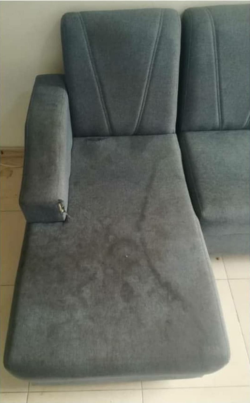 Sofá de tela